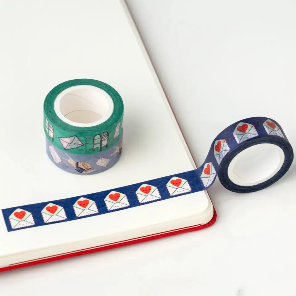 Masking Tape Love Mail Blue – Image 3