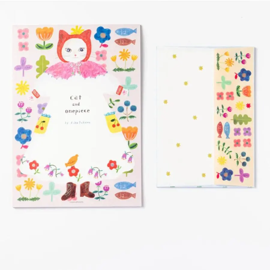 Bloc de Correspondance Cat & Onepiece - Aiko Fukawa – Image 13