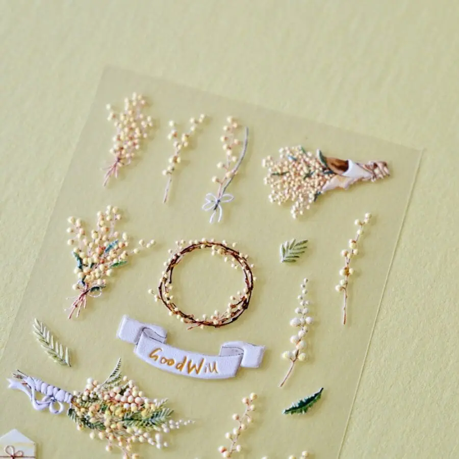Stickers en Relief - Mimosa – Image 5