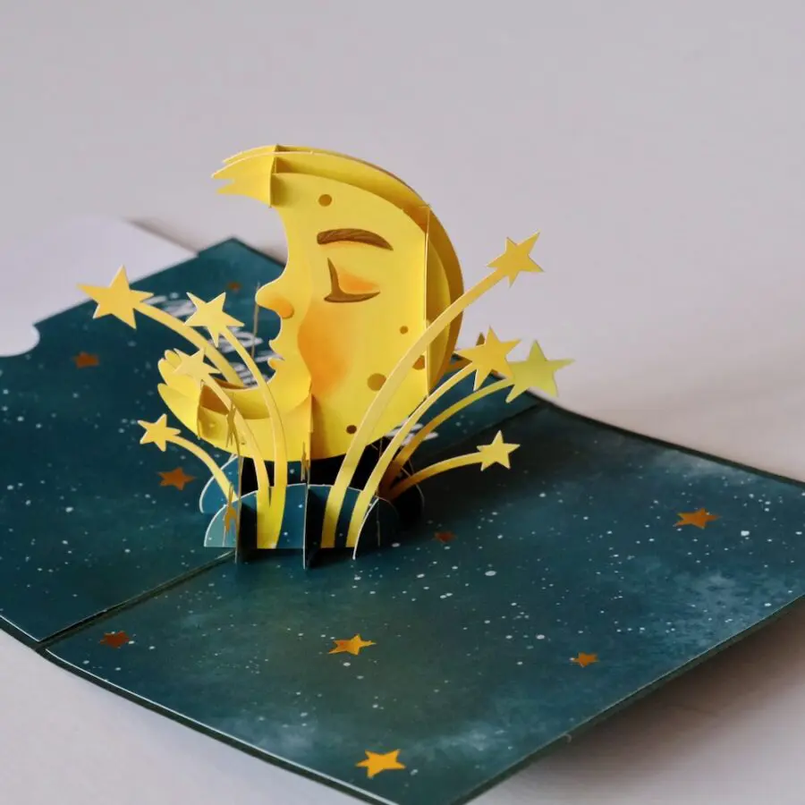 Carte Pop-Up Love You To The Moon – Image 6