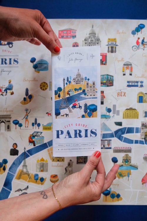 Guide et carte de visite paris