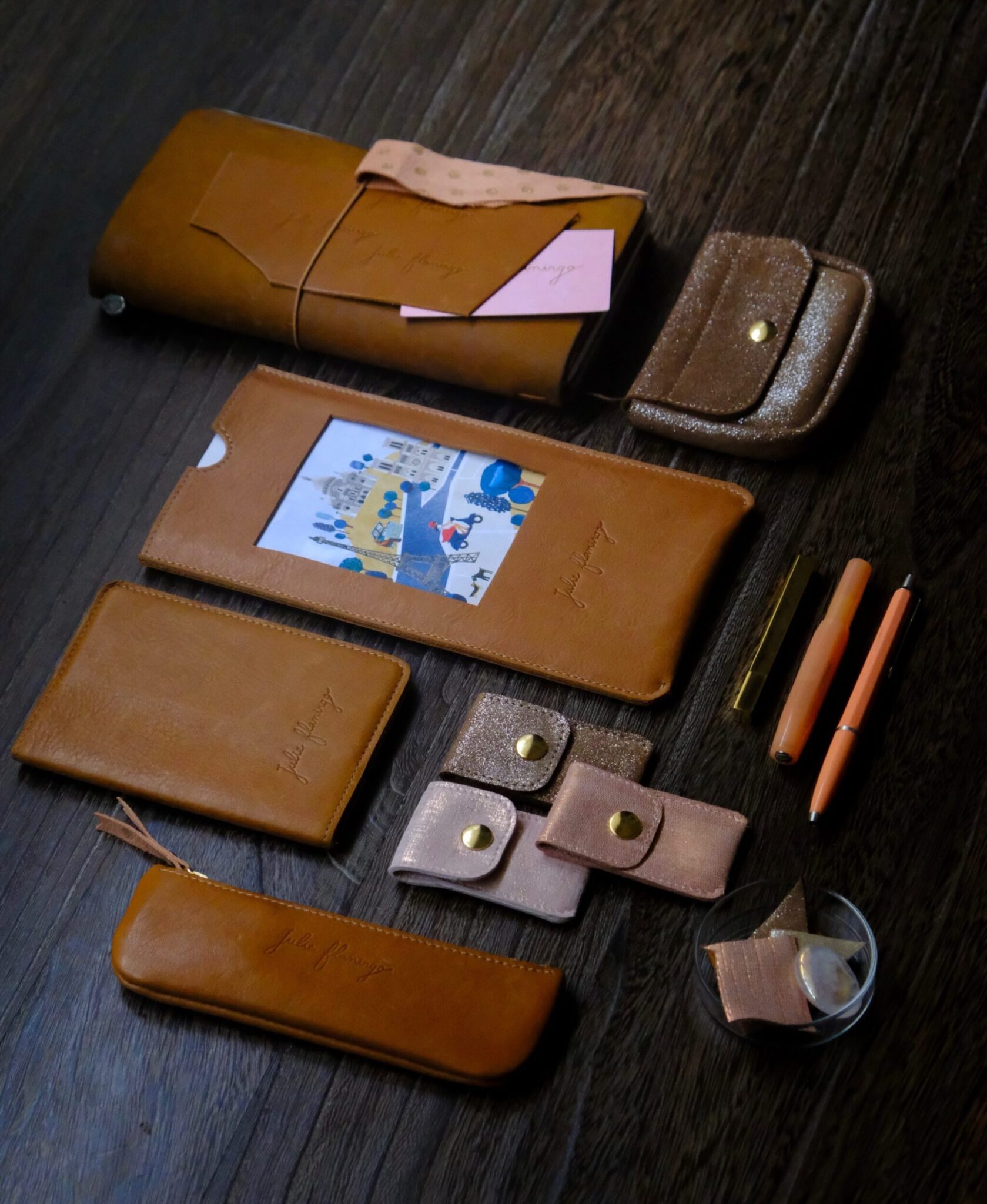 Une rencontre : Isabelle - Atelier Saint-Loup 9 collection Maroquinerie