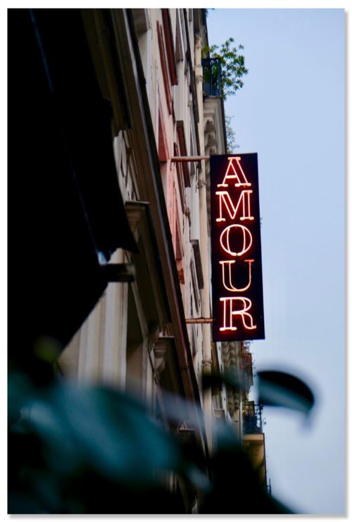 Photographie de Paris hôtel Amour