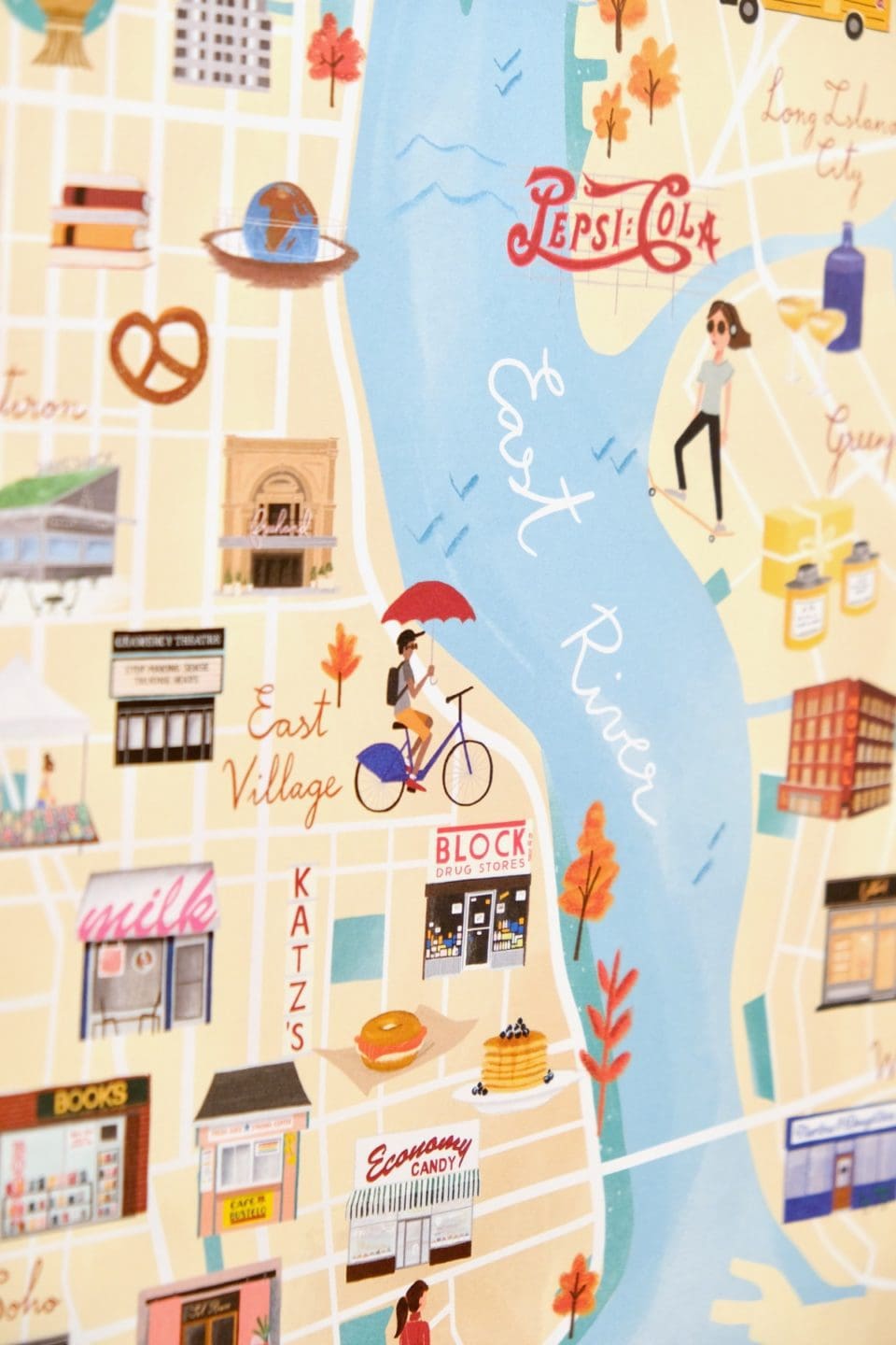 Détail du nouveau poster de new york