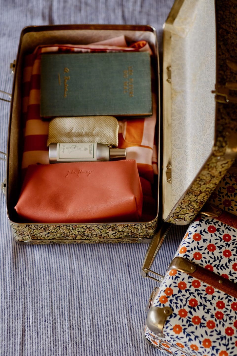 Brume de voyage et valises