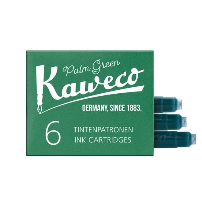 encre vert palm kaweco