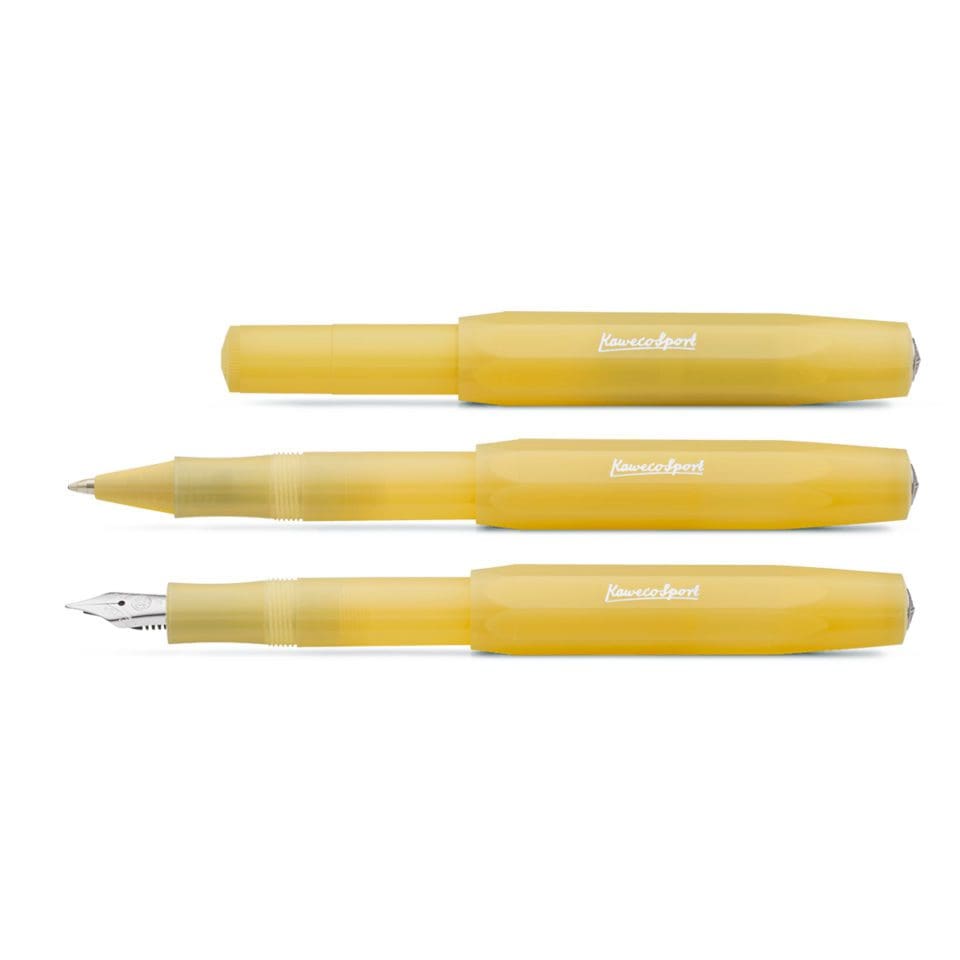 stylos kaweco banane givrée