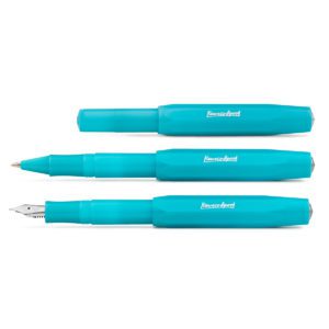 Kaweco stylo bleu givré