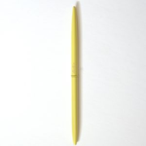stylo slim jaune