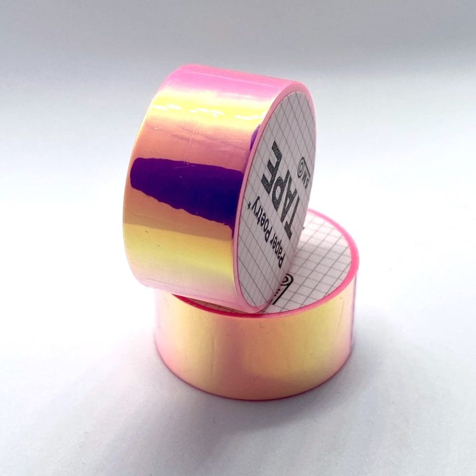 Ruban adhesif Paper Poetry arc-en-ciel Fuchsia – Image 2