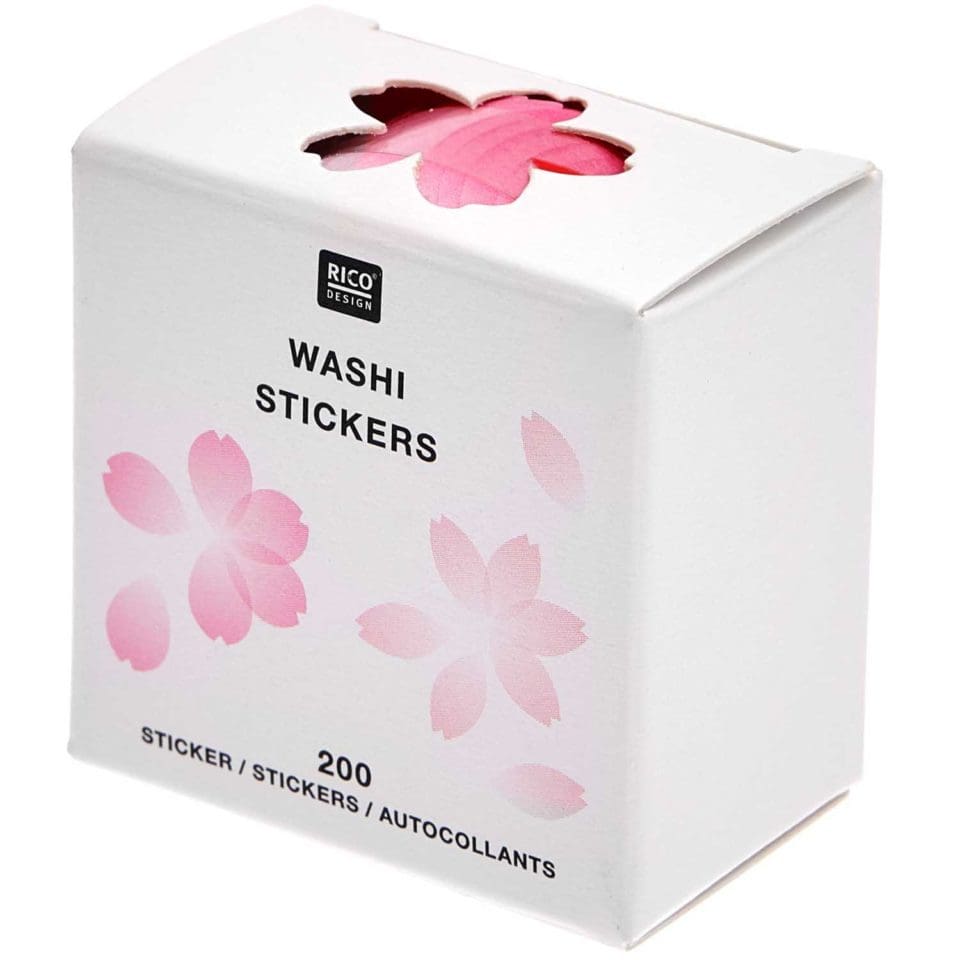 Autocollants washi pétales sakura – Image 2