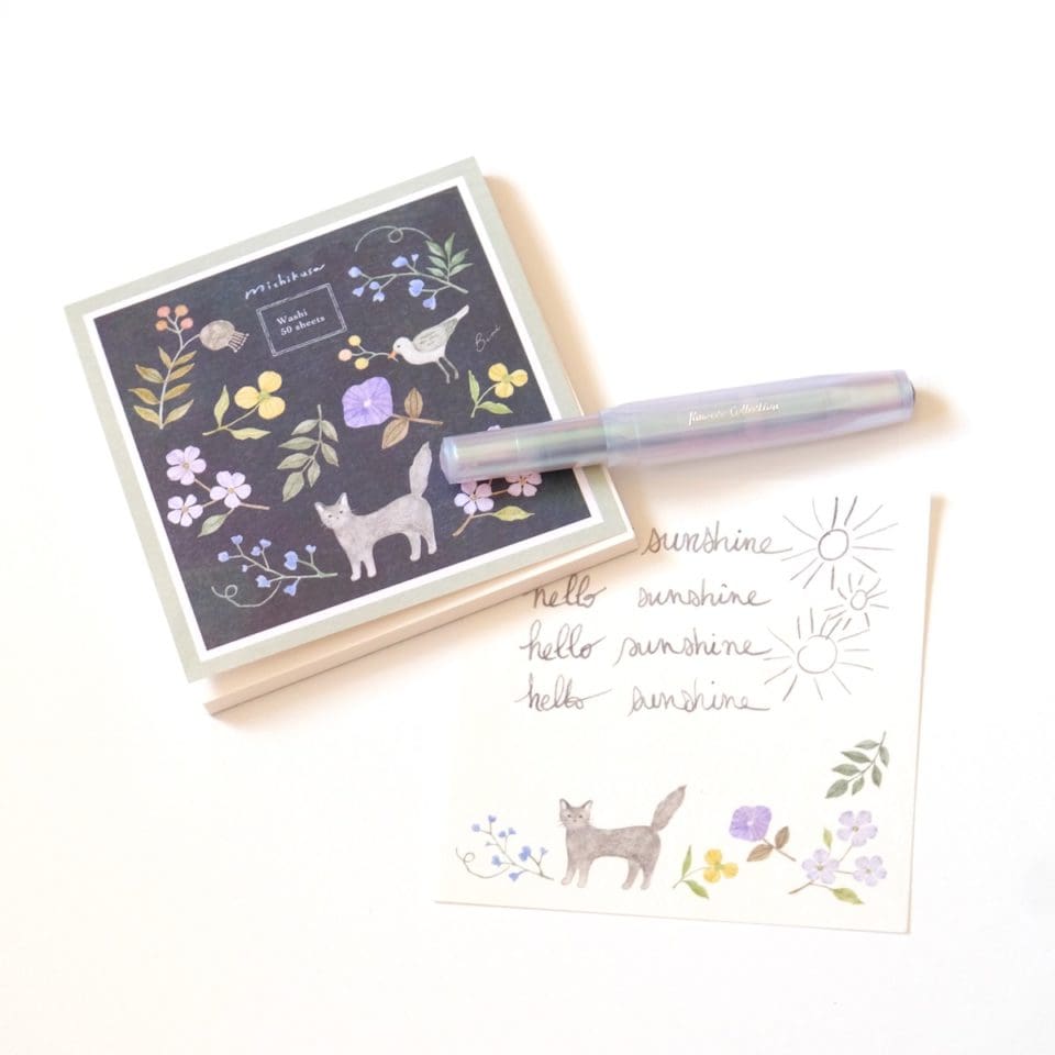 Bloc Note Papier Hosho Illustré – Image 2