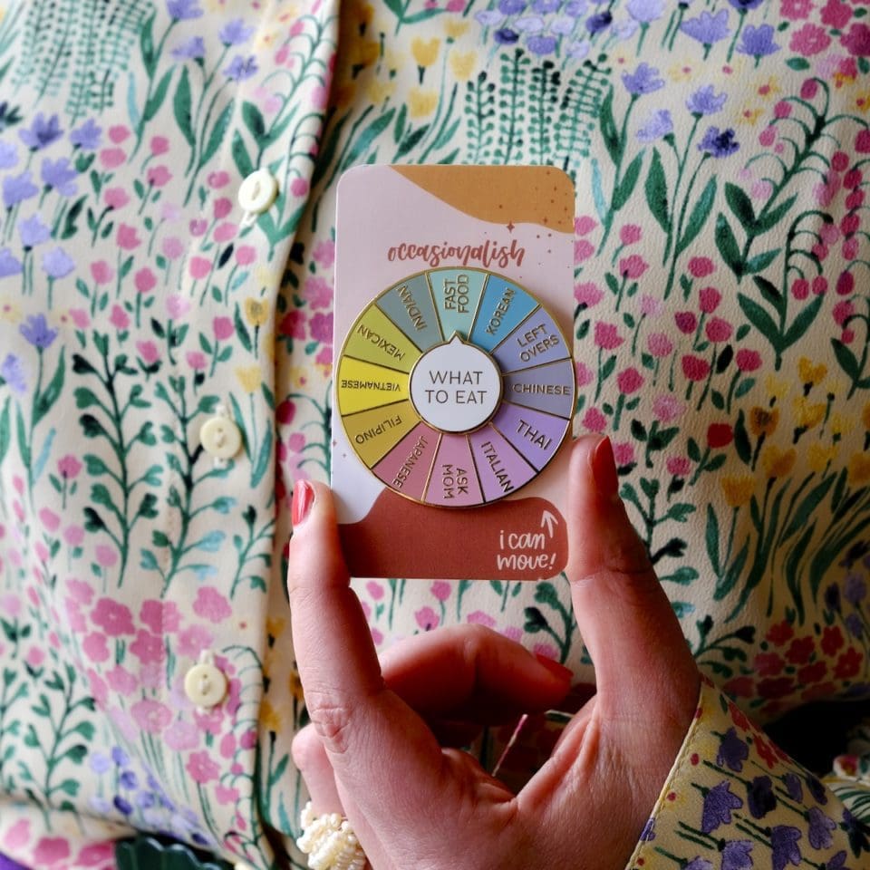 Pin's Roue What to Eat – Image 2