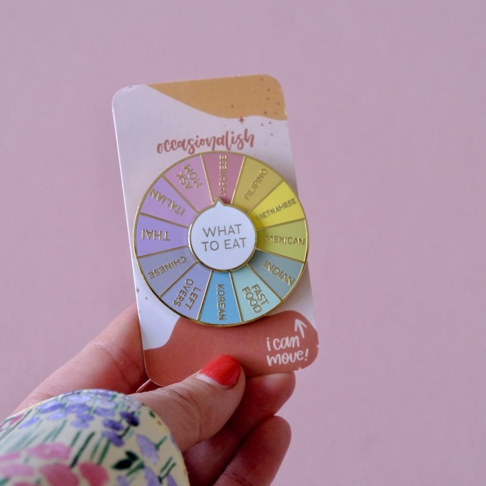 Pin's Roue What to Eat – Image 3