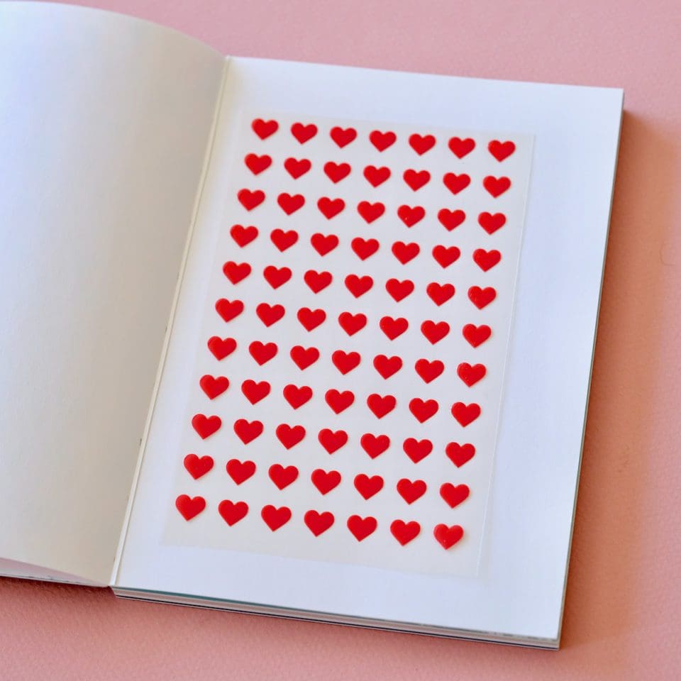 Stickers Coeurs Gel Rouges – Image 4