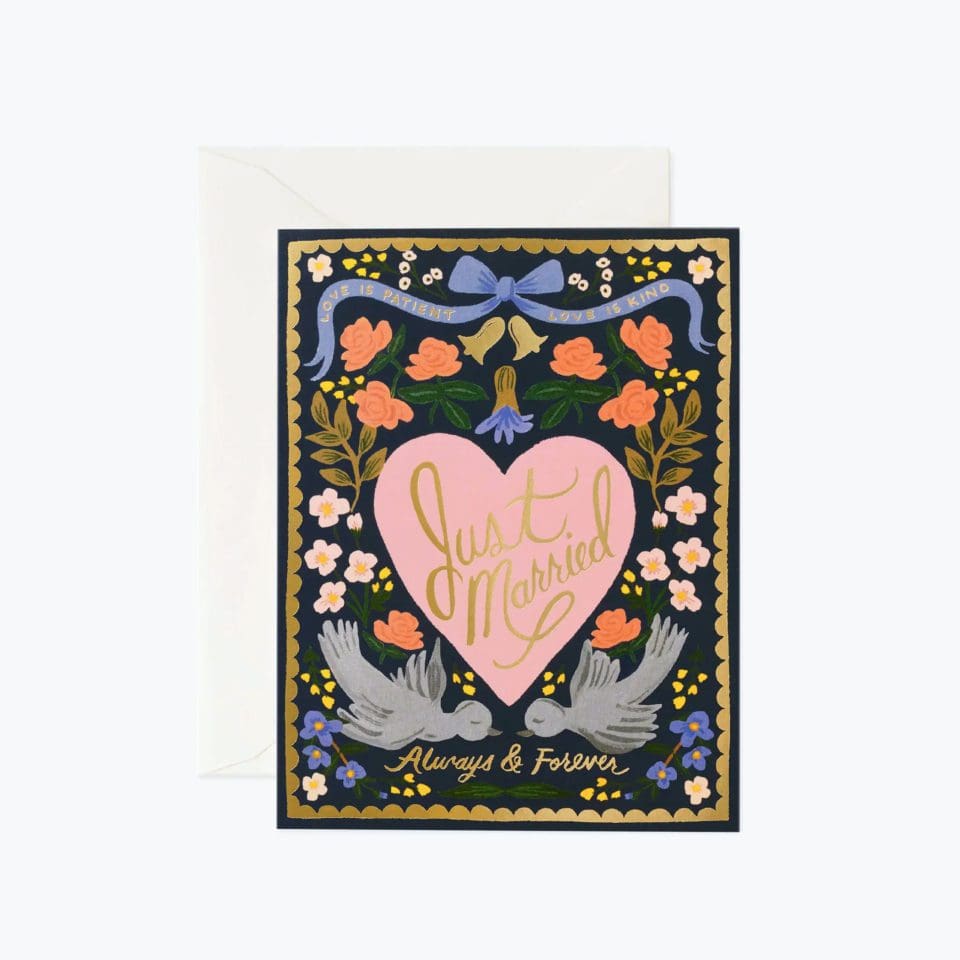 Carte Just Married Love Birds – Image 5