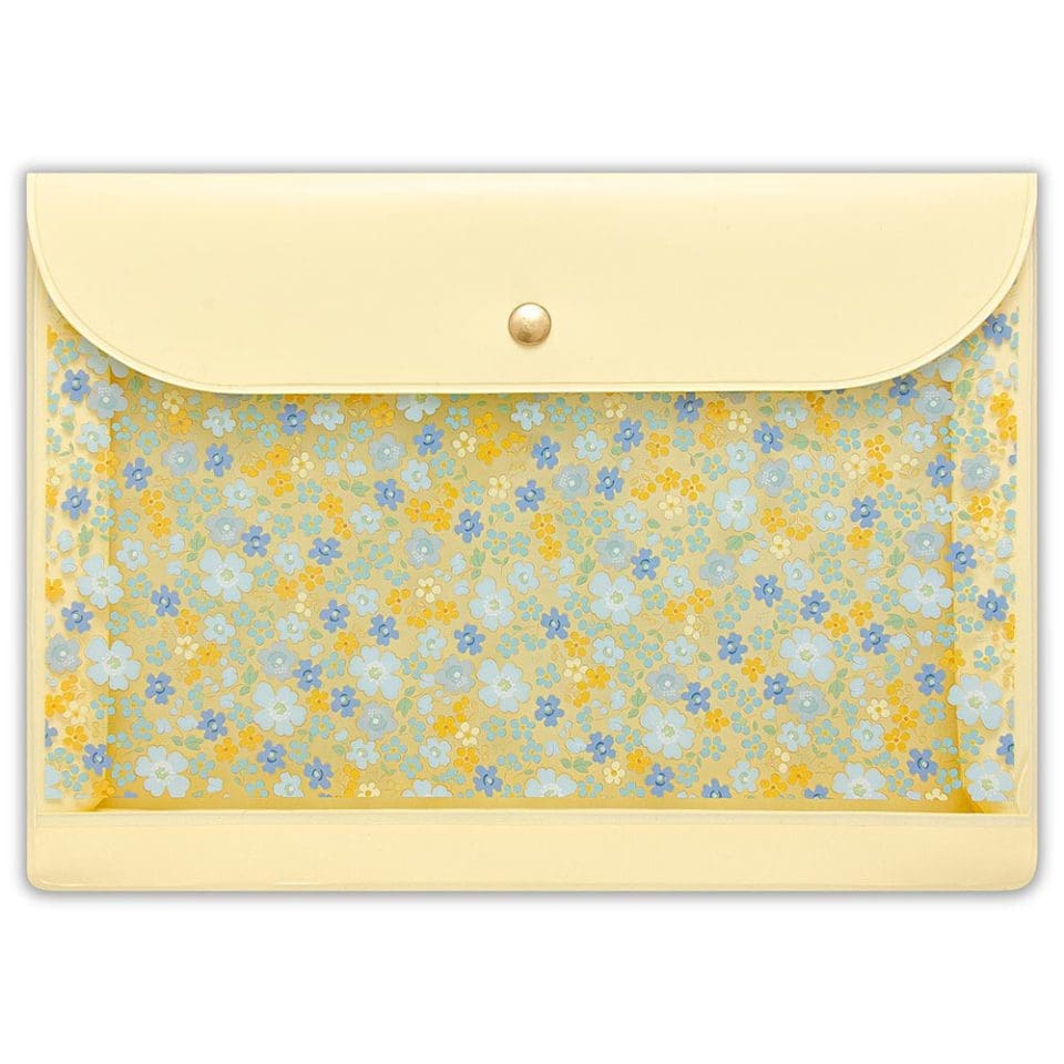 Pochette de voyage Liberty Custard Cream