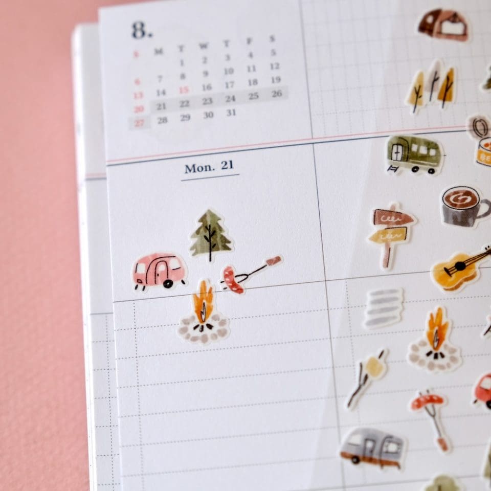 Stickers Minuscules Camping – Image 6