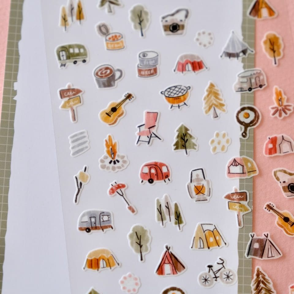 Stickers Minuscules Camping – Image 4