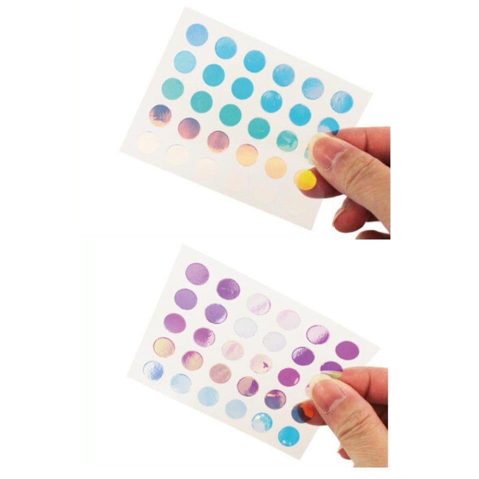 Stickers Shiny Pastels Tons Mauves – Image 2