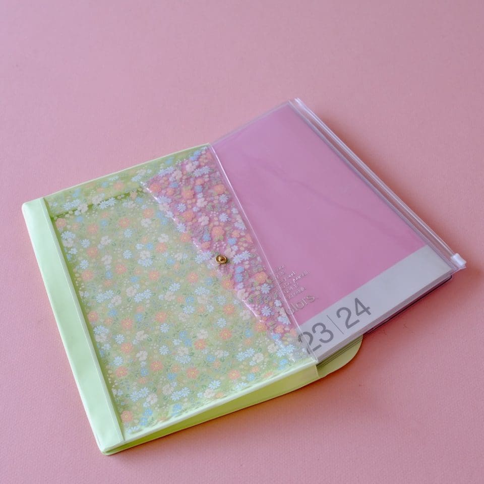 Pochette de voyage Liberty Custard Cream – Image 7