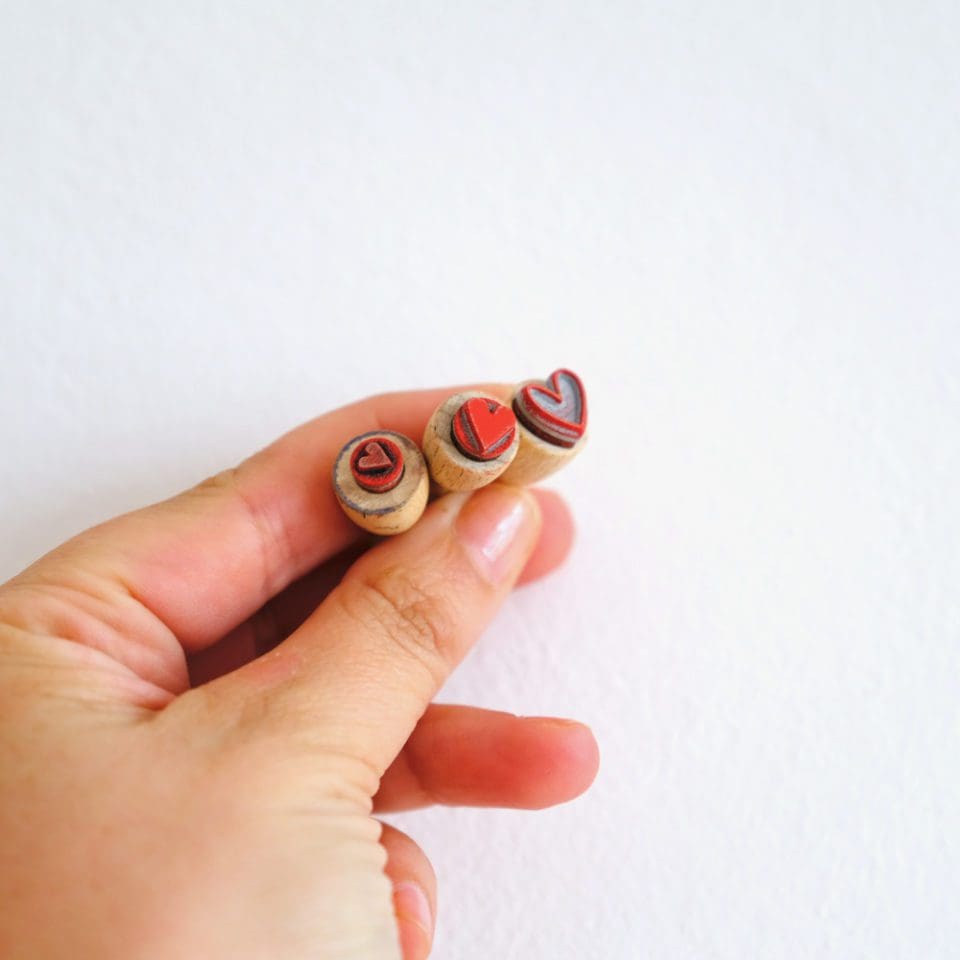 Tampon Minuscule Coeur – Image 4