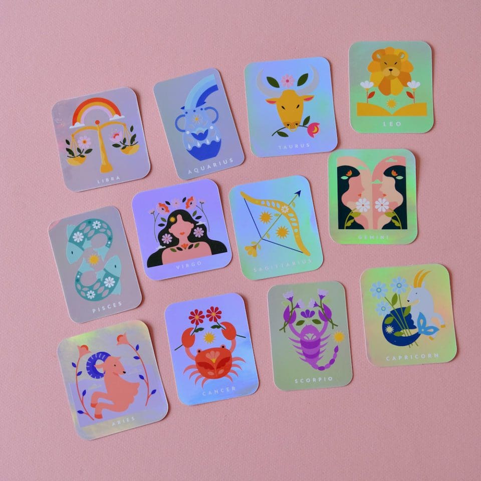 Stickers Holographiques Zodiac – Image 2