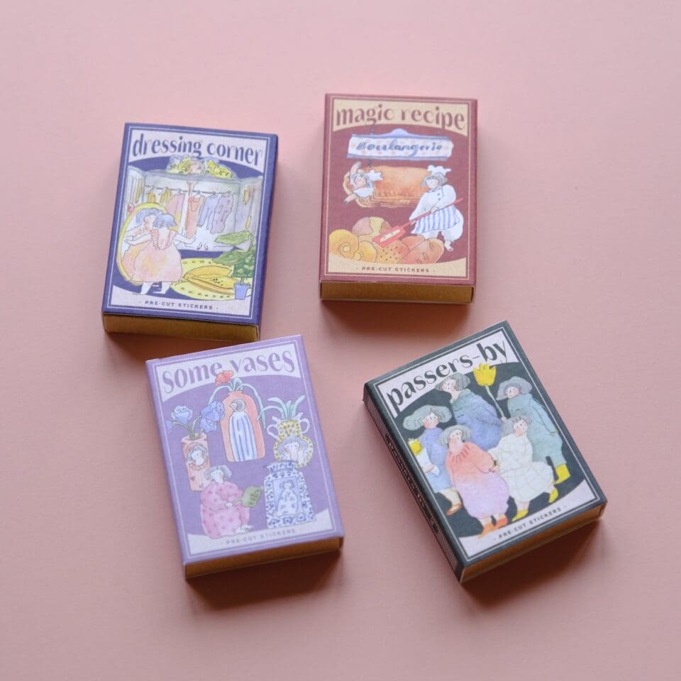 Stickers Boite d'Allumettes Dodolulu Passers-By – Image 3