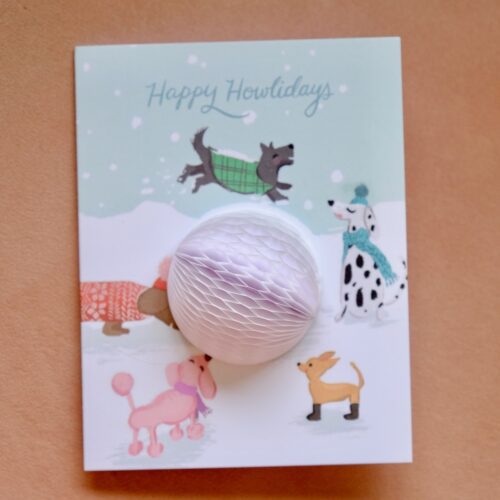 Carte pop-up Chiens Boule de Neige – Image 4