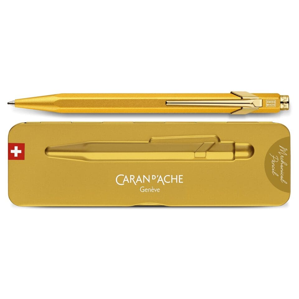 Stylo Bille 849 Caran d'Ache Goldbar