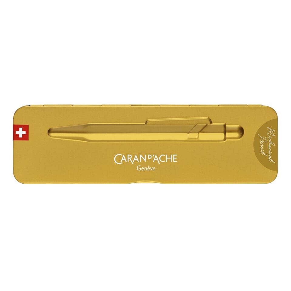 Stylo Bille 849 Caran d'Ache Goldbar – Image 2