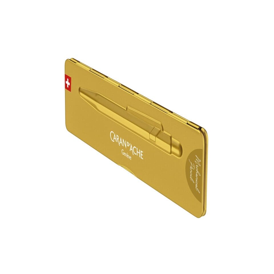 Stylo Bille 849 Caran d'Ache Goldbar – Image 3
