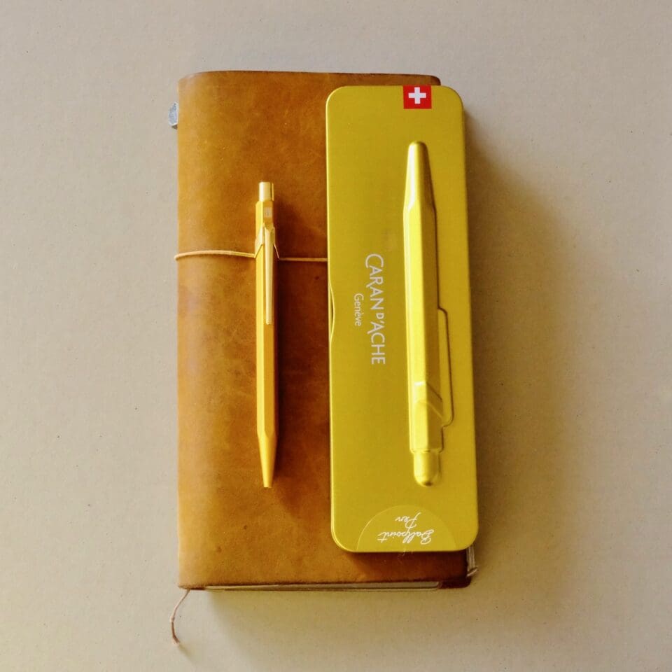 Stylo Bille 849 Caran d'Ache Goldbar – Image 6