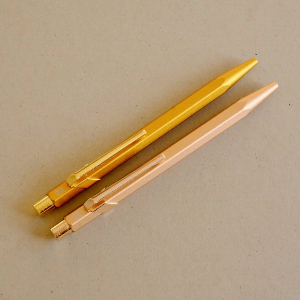 Stylo Bille 849 Caran d'Ache Goldbar – Image 11