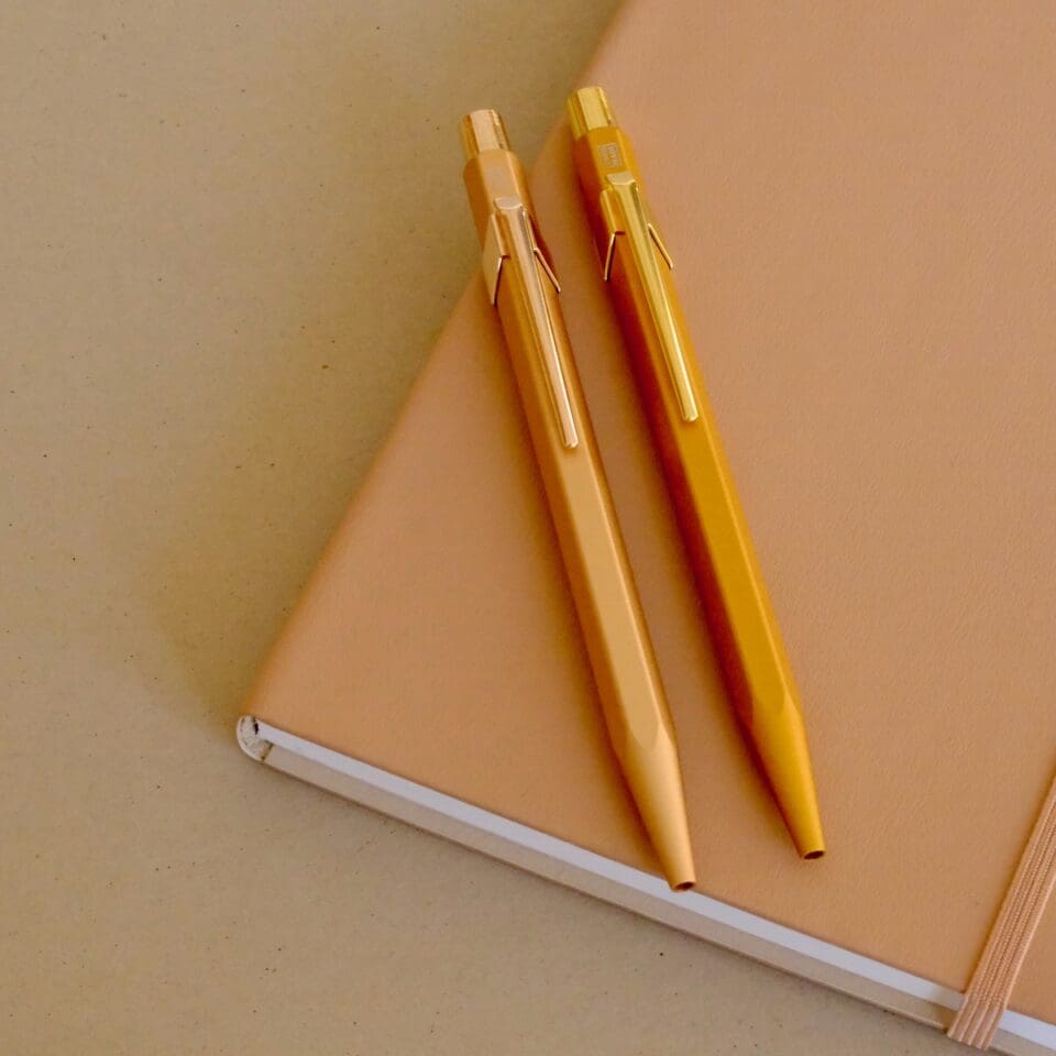 Stylo Bille 849 Caran d'Ache Goldbar – Image 10