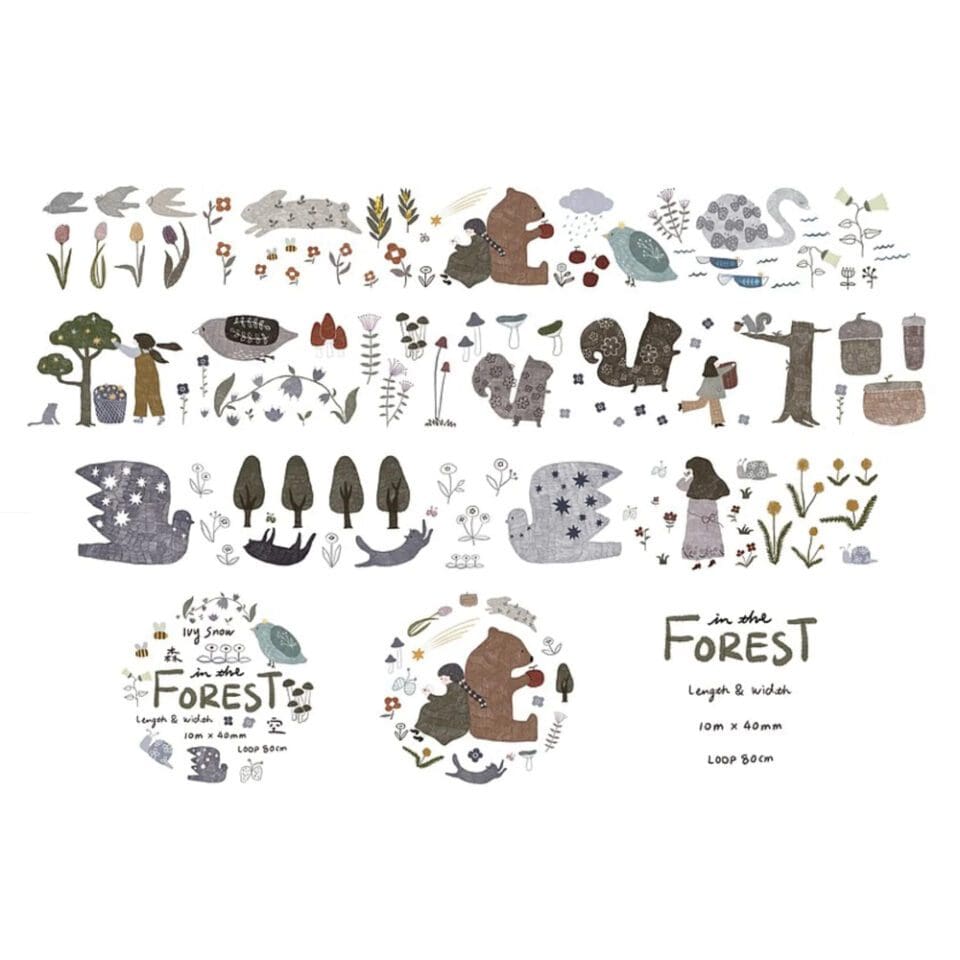 Tape Ivy Snow In The Forest (PET) – Image 4