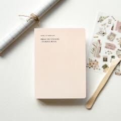 Album de Rangement à Stickers Nude Pink