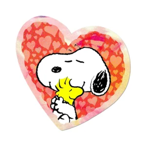 Sticker Holo Heart Snoopy