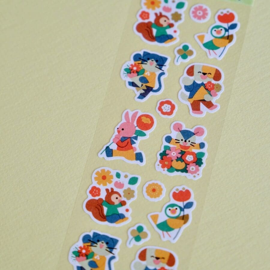 Stickers Animaux Seventy Fleuri – Image 3