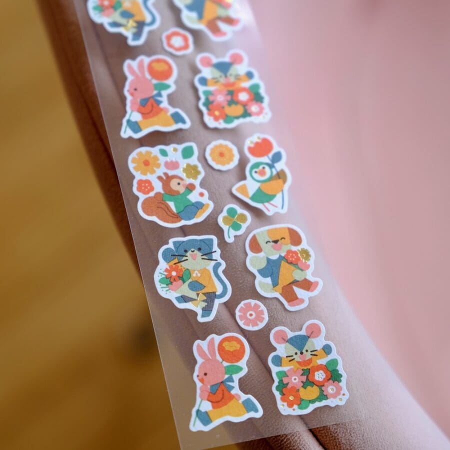 Stickers Animaux Seventy Fleuri – Image 5
