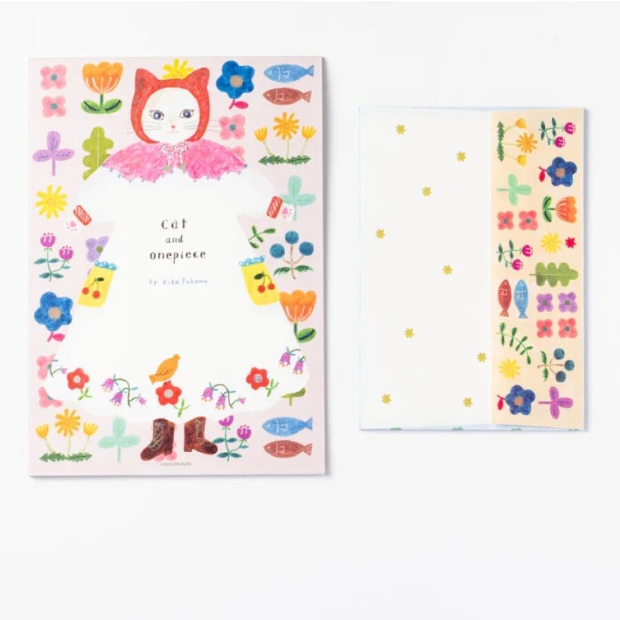Bloc de Correspondance Cat & Onepiece - Aiko Fukawa – Image 13