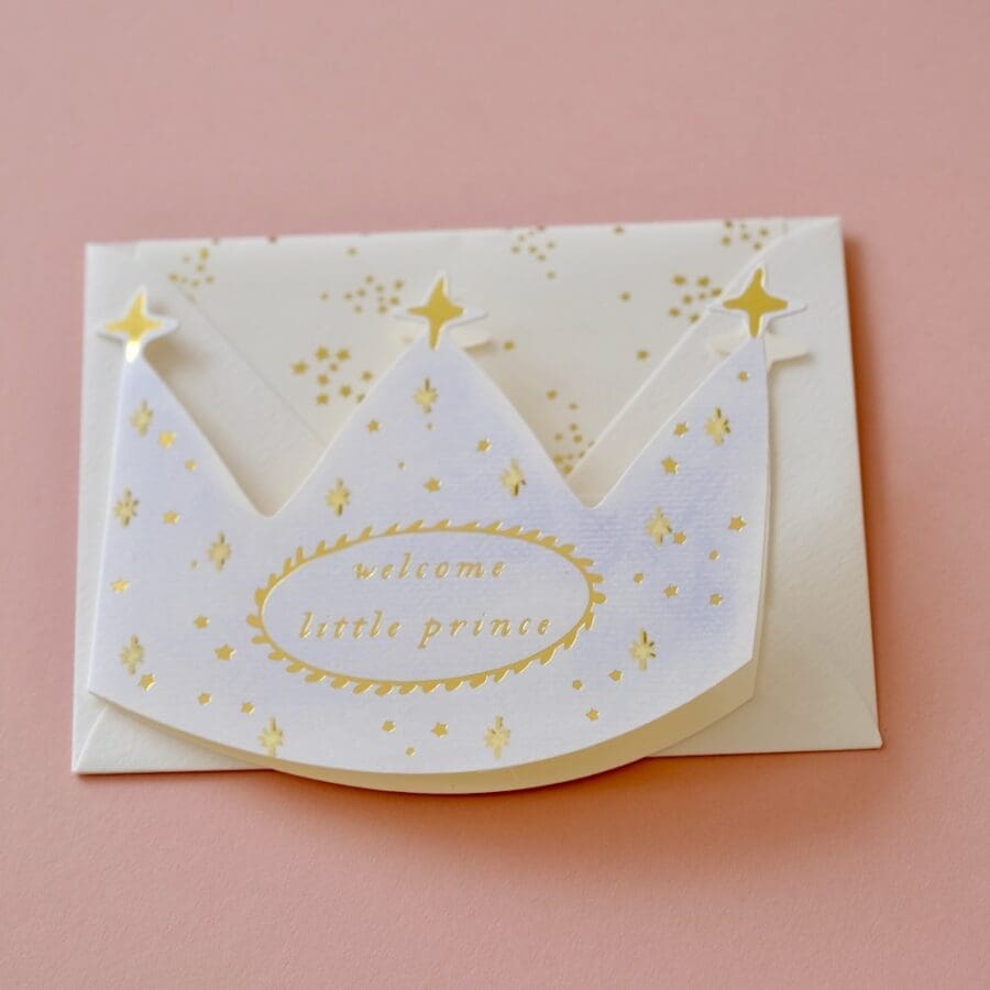 Carte de voeux Couronne Welcome – Image 5