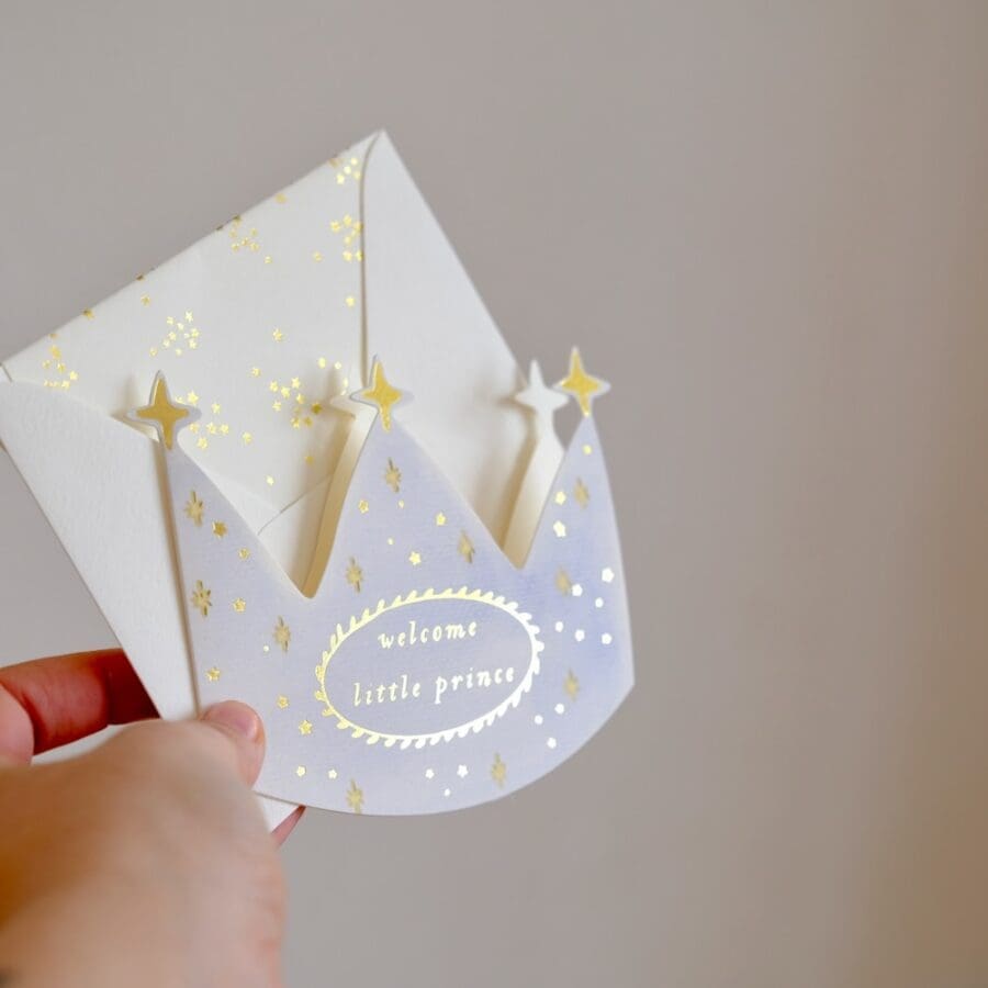 Carte de voeux Couronne Welcome – Image 4
