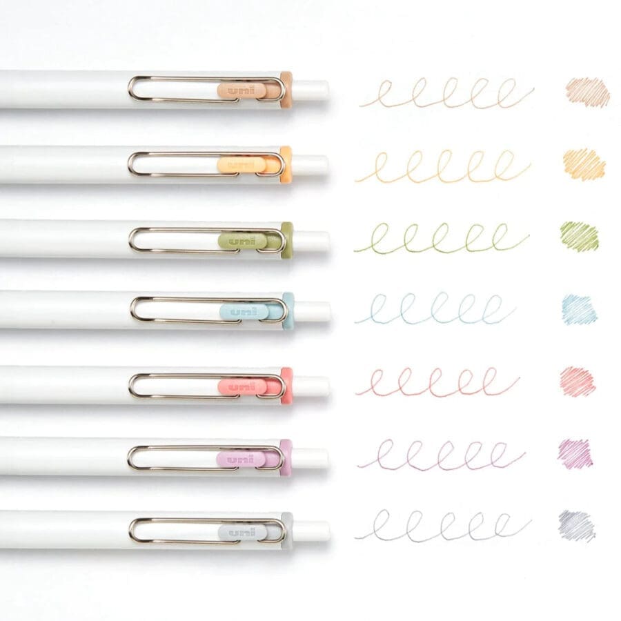 Stylos Gel Mitsubishi UNI Ball One Fika – Image 6