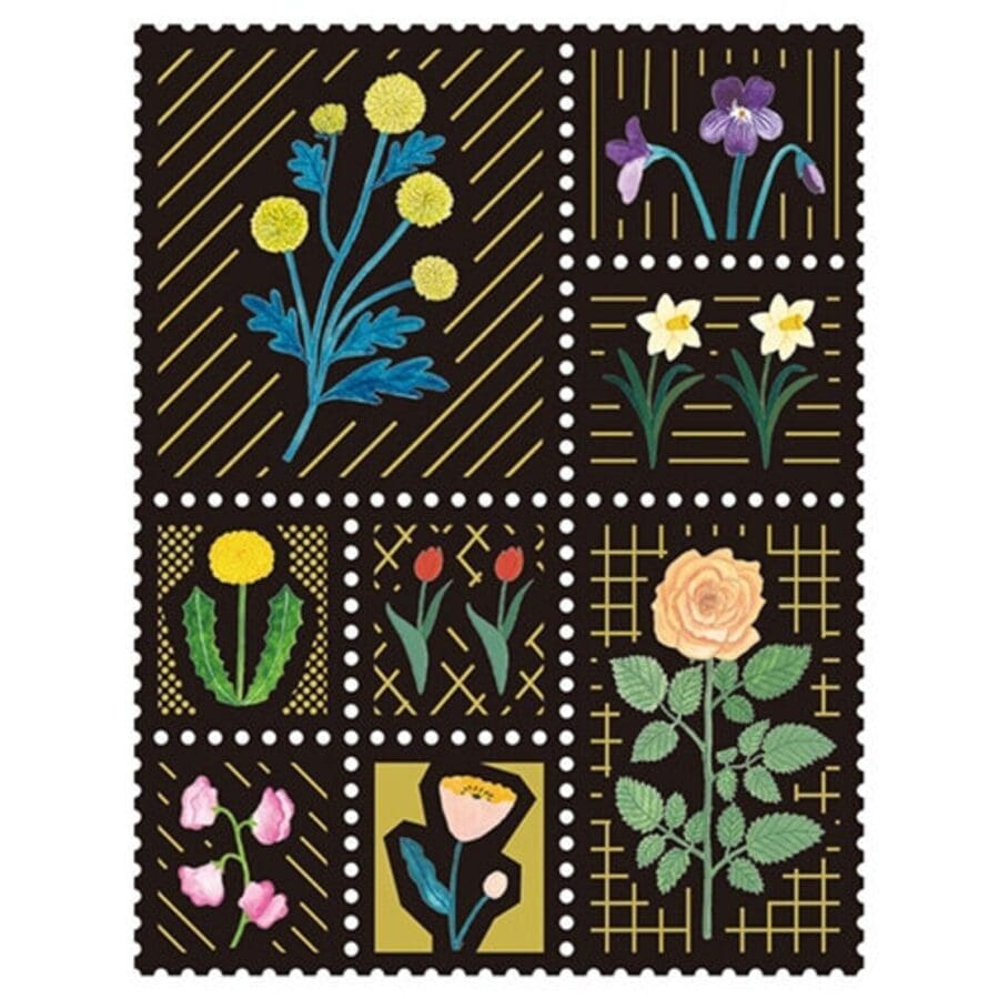 Carnet de Timbres Kitta Special Flowers – Image 3