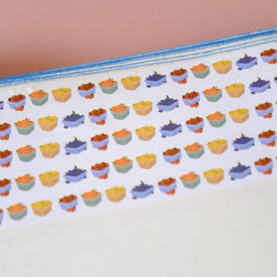 Masking Tape Summer Fruits – Image 4