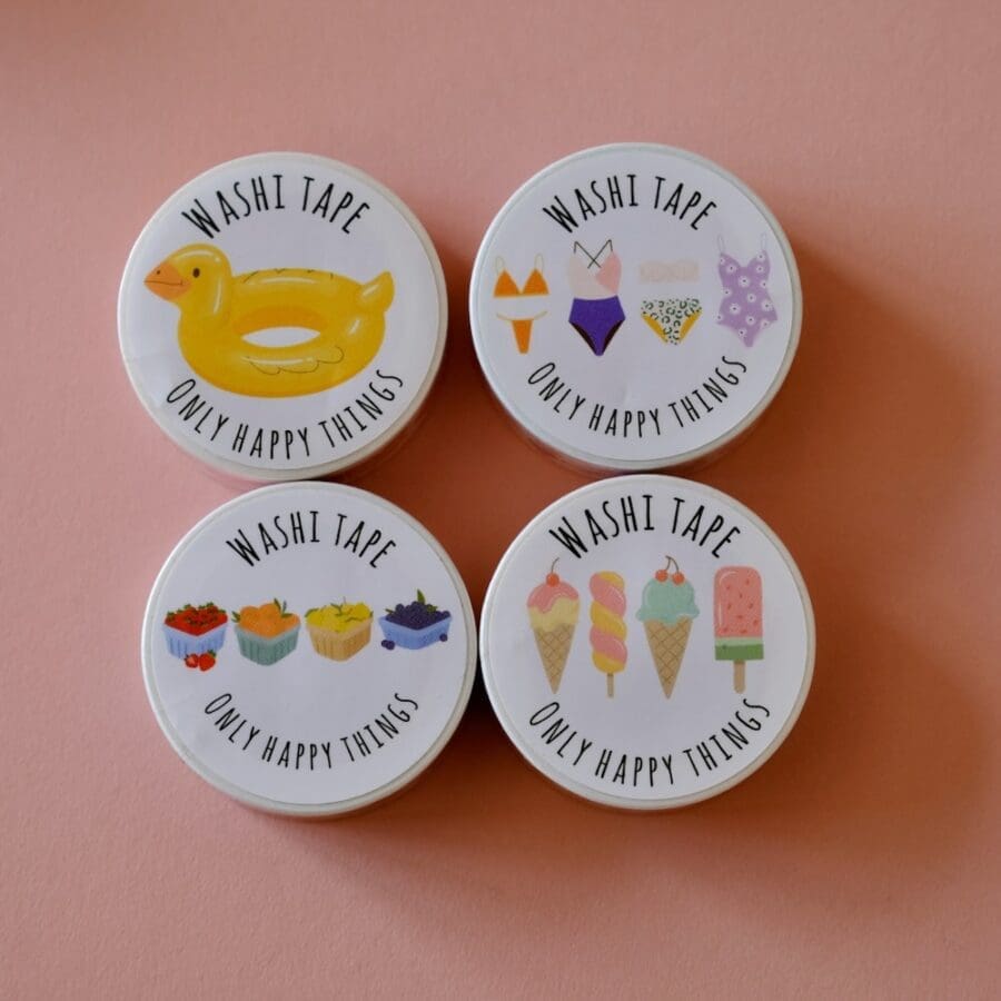 Masking Tape Summer Fruits – Image 2
