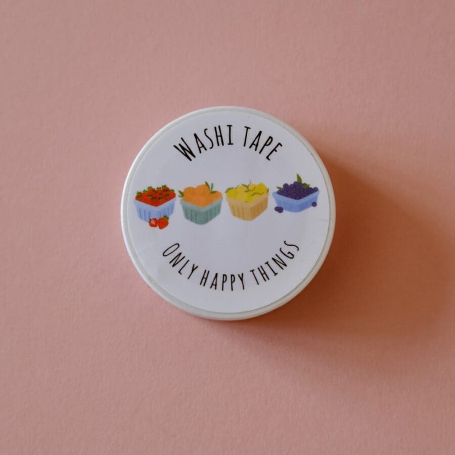 Masking Tape Summer Fruits – Image 3