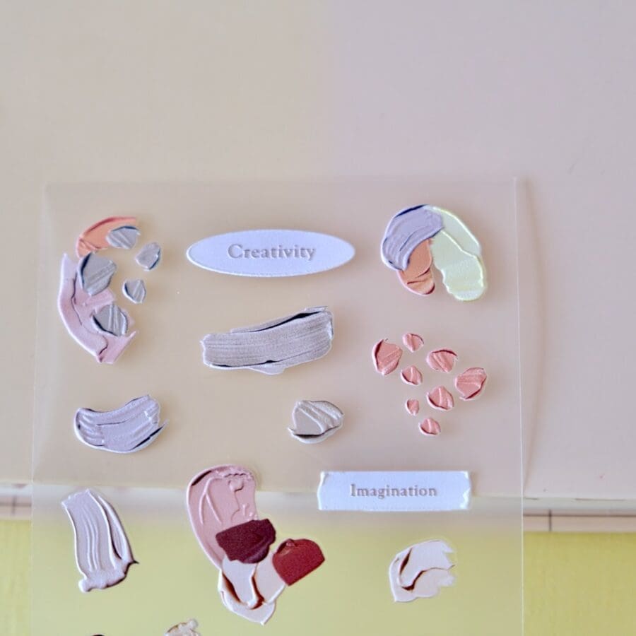 Stickers en Relief - Touches Peinture à l'Huile – Image 5