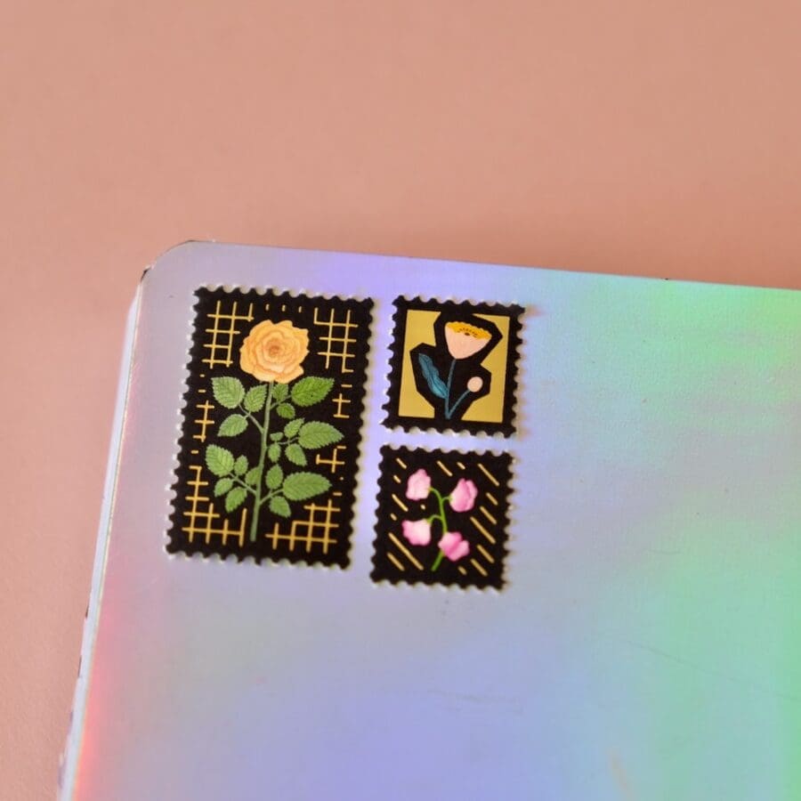Carnet de Timbres Kitta Special Flowers – Image 4